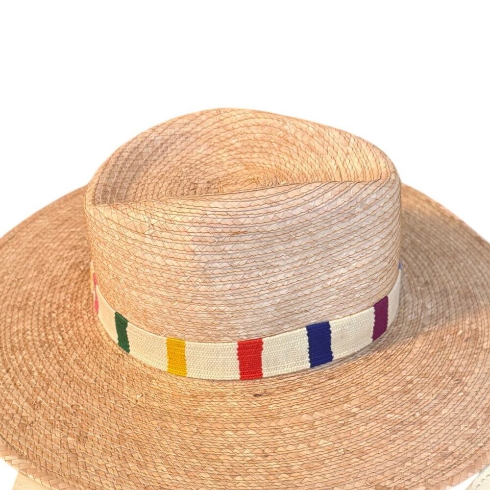 Sunshine Tienda Dora Palm Straw Hat Women's Sz. XS/S - Picture 5 of 8